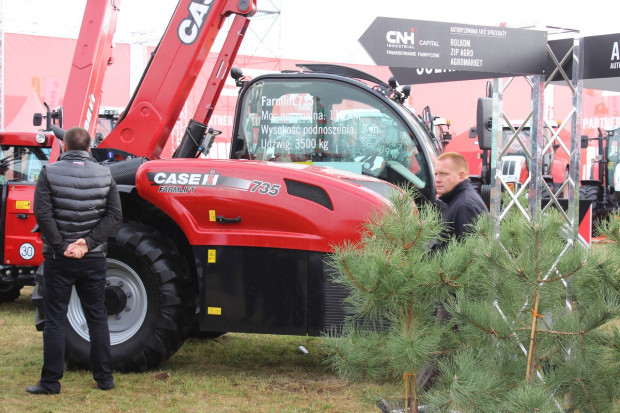 Ładowarka Case IH Farmlift 735. Fot. K. Hołownia Nowe ładowarki Case IH Farmlift