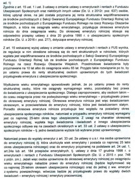 Odpowiedź KRUS