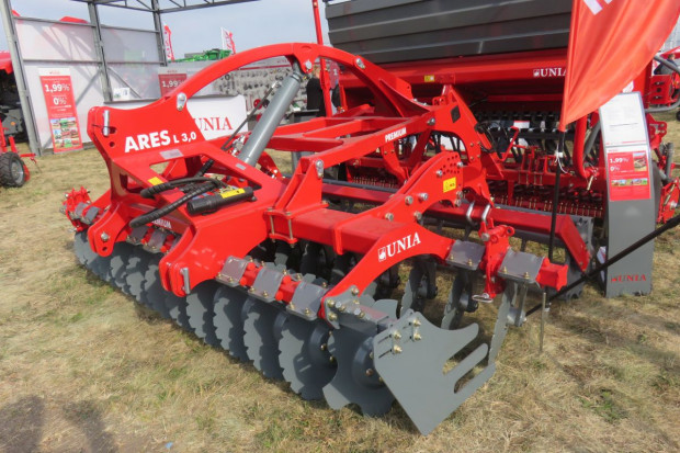 Zmodernizowany agregat Unia Group Ares został pokazany na targach Agro Show 2016, fot. ług Nowy agregat Unia Group Ares na Agro Show 2016