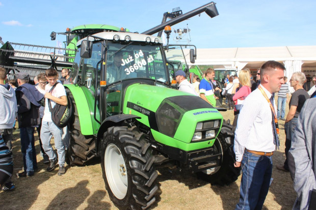 Deutz-Fahr Agrolux 410, Agro Show 2016, fot. kh Deutz-Fahr Agrolux 410 - ciągnik budżetowy i uniwersalny