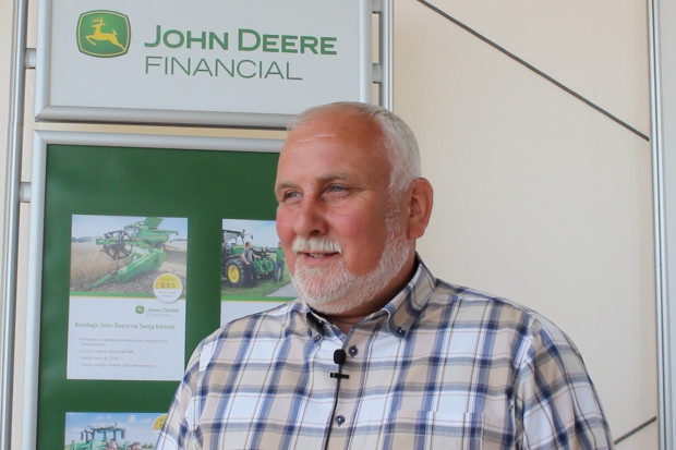 Adam Białecki, fot. farmer.pl Zalety finansowania John Deere Financial