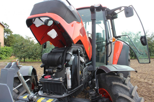 Kubota M9960 w Teście Farmera, fot. KK Filtr DPF - czy jest problematyczny w użytkowaniu?