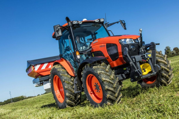 Od kwietnia na nasz krajowy rynek wchodzą ciągniki Kubota nowej serii M5000; Fot. Kubota Kubota: Nowa seria M5000 od kwietnia w sprzedaży