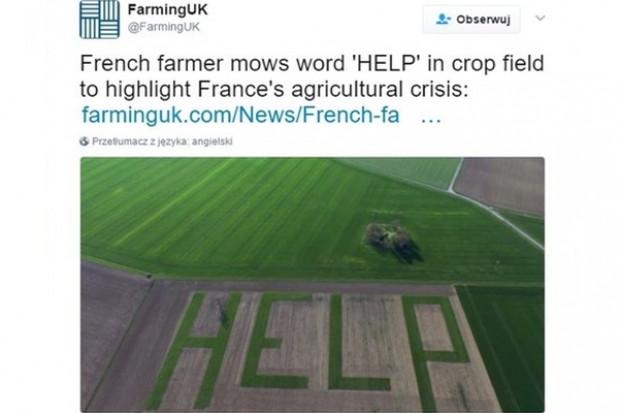 Źródło: Zrzut ekranu Twitter/FarmingUK