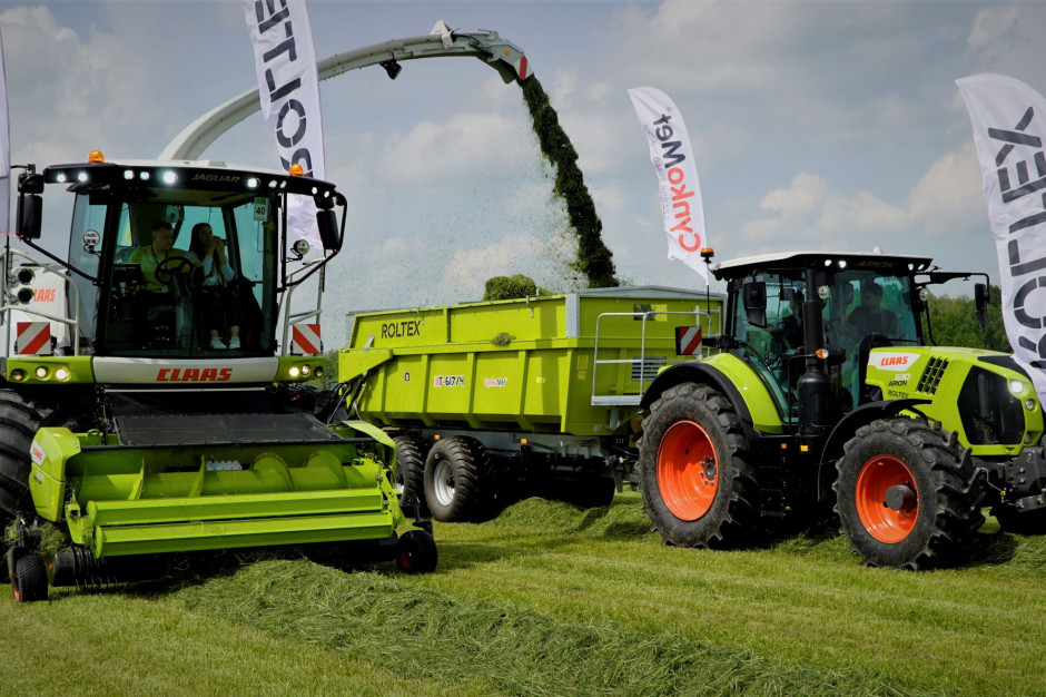 Kosiarki prasy zgrabiarki i rekord gości na Zielonym Agro Show 2023