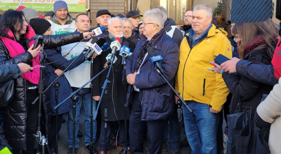 Siekierski na proteście rolników UE poszła za daleko jeśli chodzi o