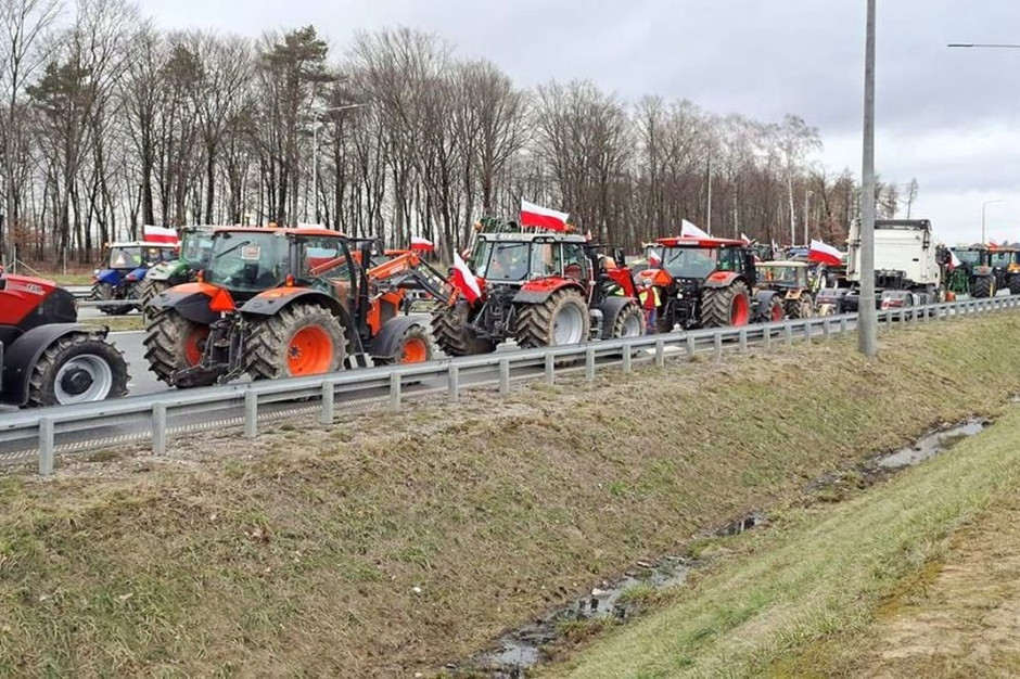 Lubelskie Rolnicze Blokady Nie Tylko Na Granicy Traktory Na Drogach