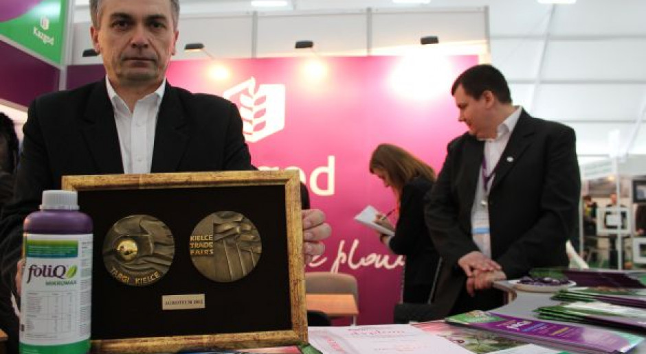 Kazgod z medalem Agrotech 2012