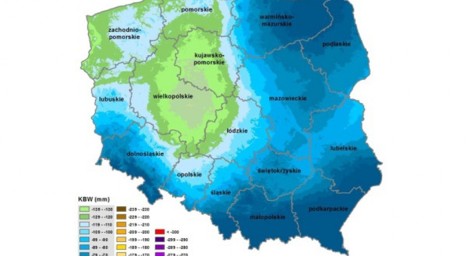 W niektórych regionach nadal sucho