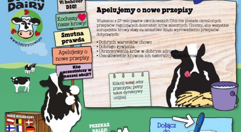 Kampania na rzecz dobrostanu krów wycofana