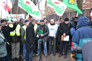 Protestujący w Szczecinie są pod ANR