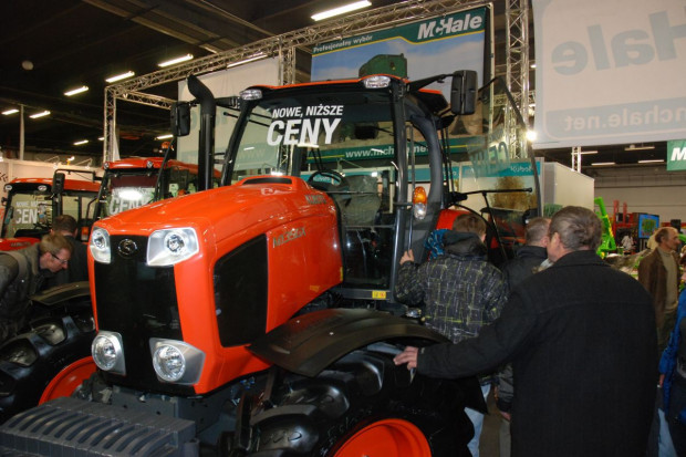 Kubota na targach Agrotech 2013, fot. K.Holownia Sam wypróbuj Kubotę