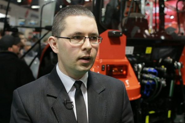 Karol Dargiewicz, dyr. ds. marketingu i handlu w firmie Farmer z Sokółki Seria F5 - flagowe modele ciągników Farmera z Sokółki