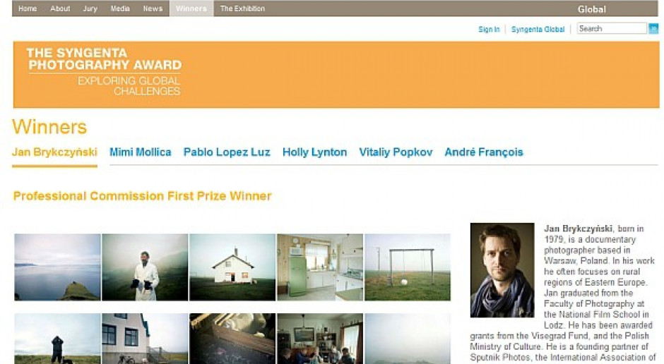 Polak wygrał konkurs fotograficzny „Syngenta Photography Award” 2013