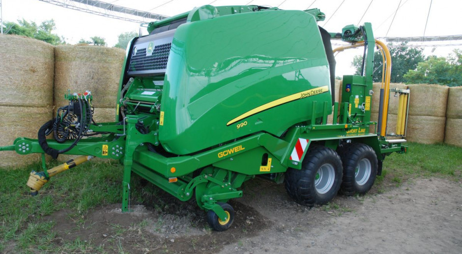 Prasoowijarki zmiennokomorowe od John Deere