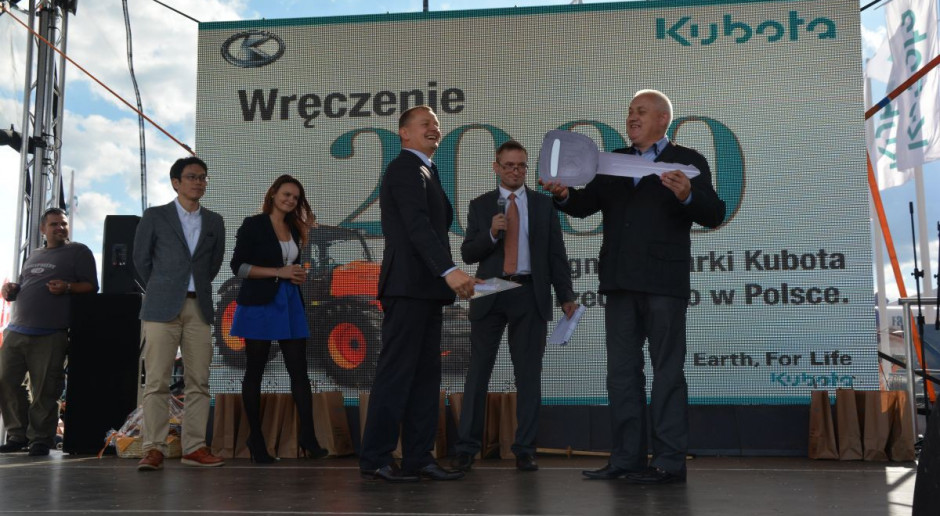 2000 sprzedanych ciągników Kubota w Polsce