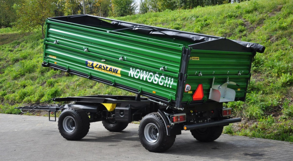 Nowe konstrukcje przyczep Zasław