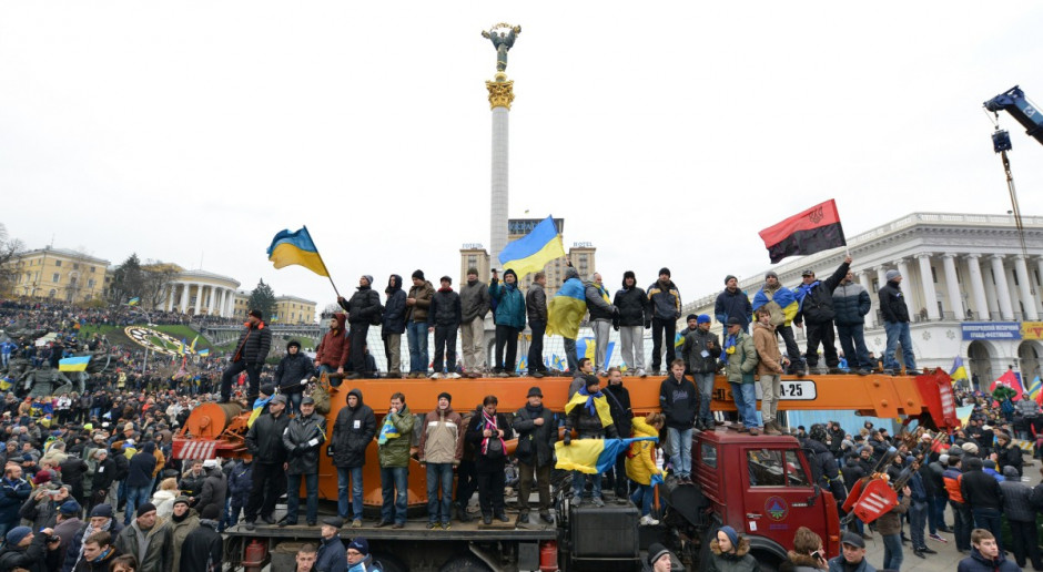 Protestujący w Kijowie zajęli ministerstwo rolnictwa