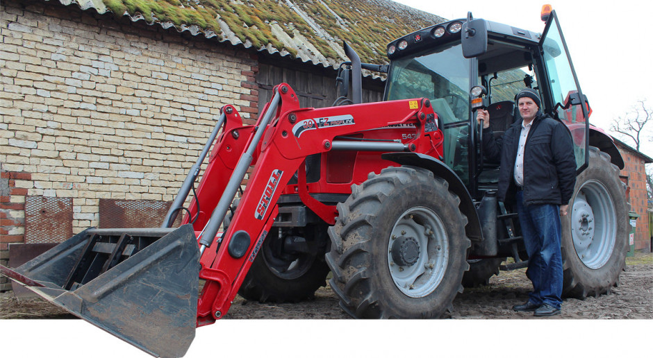 Używany Massey Ferguson serii 5400