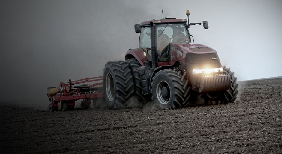 Nowy rekord siewu z ciągnikiem Magnum marki Case IH