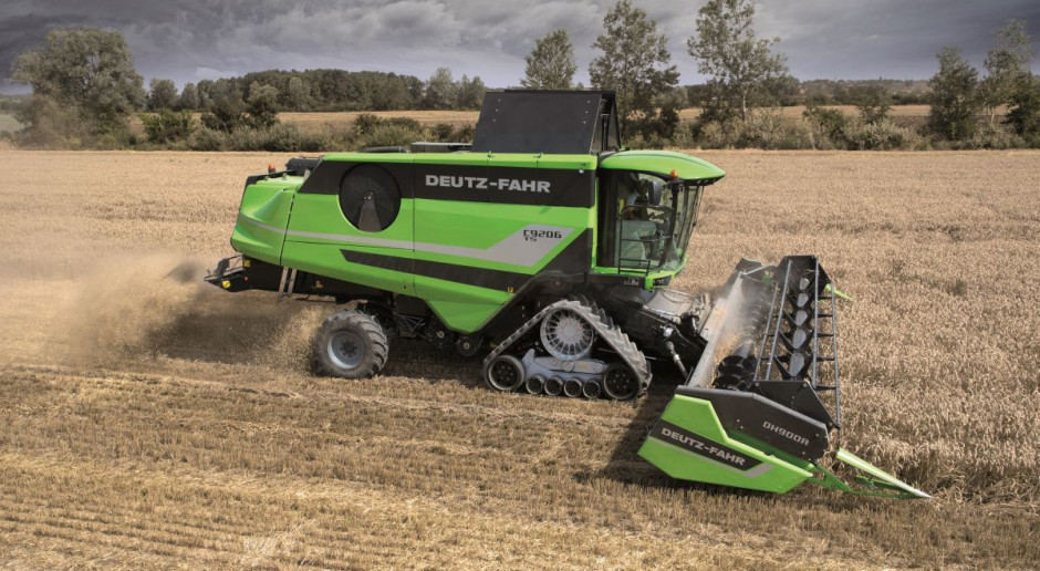Deutz-Fahr C9000 – nowy kombajny z sylwetką Giugiaro Design