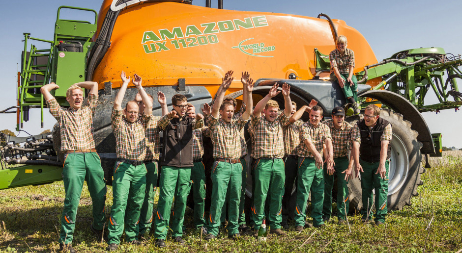 Amazone pryska ponad 1000 ha w 24 godziny