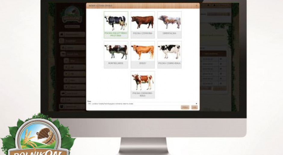 Internetowy system do zarządzania gospodarstwem