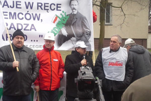 Protest rolniczy w Stargardzie Szczecińskim