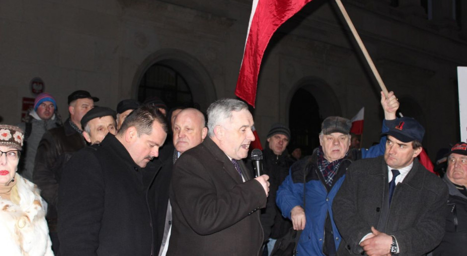 Policja wnioskuje do sądu o kary za protest przed ministerstwem rolnictwa