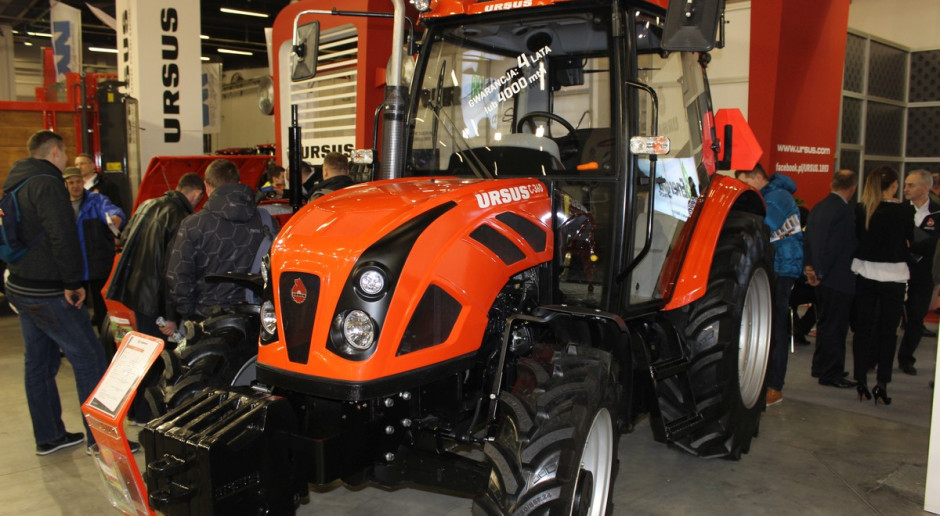 Ursus C-380 na targach Agrotech 2015, fot. kh Ursus notuje rekordowe przychody i zyski