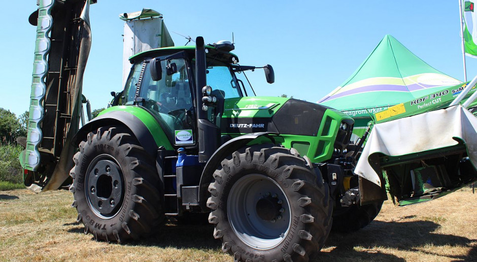 Deutz-Fahr serii 7 to w chwili obecnej sztandarowy model w ofercie firmy, fot. K. Karkowski Deutz-Fahr 7250 TTV - sztandarowiec z włoskiej grupy
