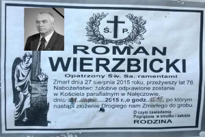 Zmarł Roman Wierzbicki