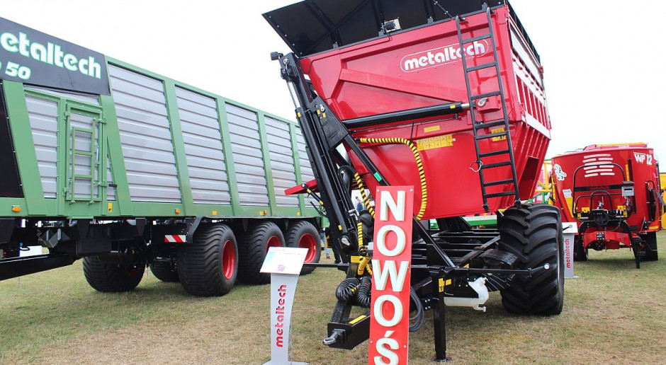 Metaltech Rapid to przyczepa z wyjątkowym systemem wyładunku, który spotkamy w niewielu maszynach na europejskim rynku, fot. K. Karkowski Metaltech Rapid – nowa koncepcja szybkiego przeładunku