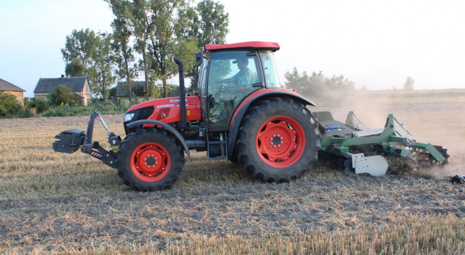 Kubota M9960 to sztandarowy model ciągników serii M60, które na rynku są obecne od 3 lat. fot. Kamil Karkowski Test Kuboty M9960 – przemyślany „japończyk”