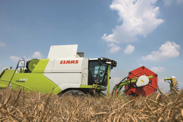 W ramach akcji "Przedsmak" firmy Claas można m.in. promocyjnie kupić kombajn. Fot. Claas Akcja "Przedsmak" firmy Claas potrwa do końca grudnia