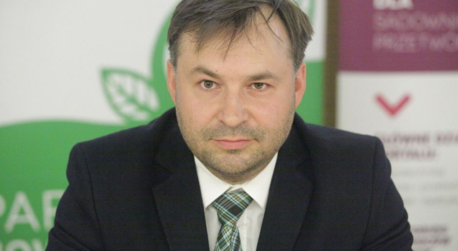 Rafał Mładanowicz prezes Krajowej Federacji Producentów Zbóż podczas Konferencji "Narodowe Wyzwania w Rolnictwie 2015 na Narodowym. Fot. P. Pawłowski Polska ma szanse na produkcję 50-55 mln ton zbóż