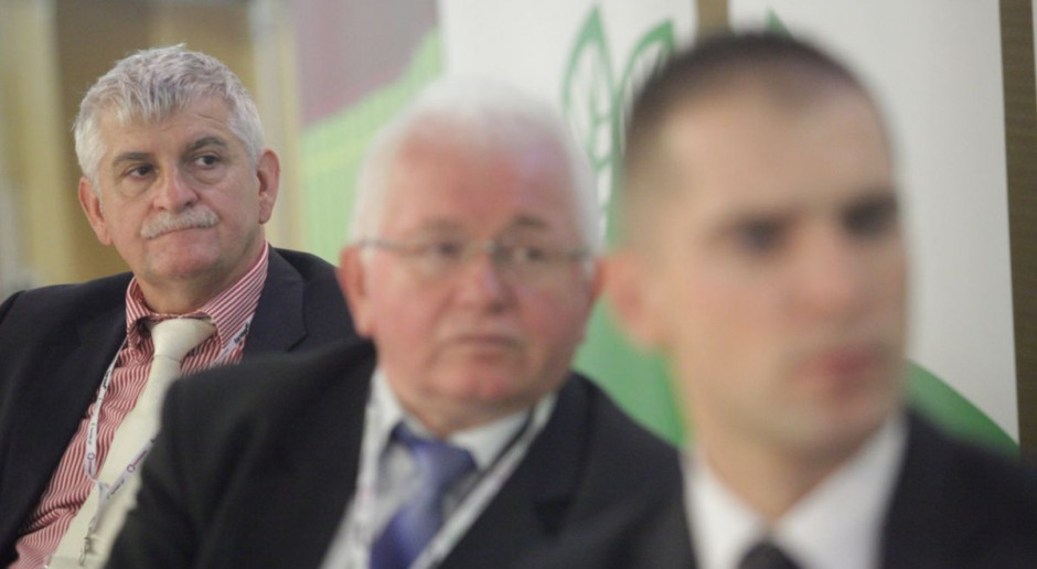 Prof. Marek Korbas z IOR PIB podczas konferencji Farmera, fot. P. Pawłowski Progi ekonomiczne ważne przy aplikacji środków ochrony roślin