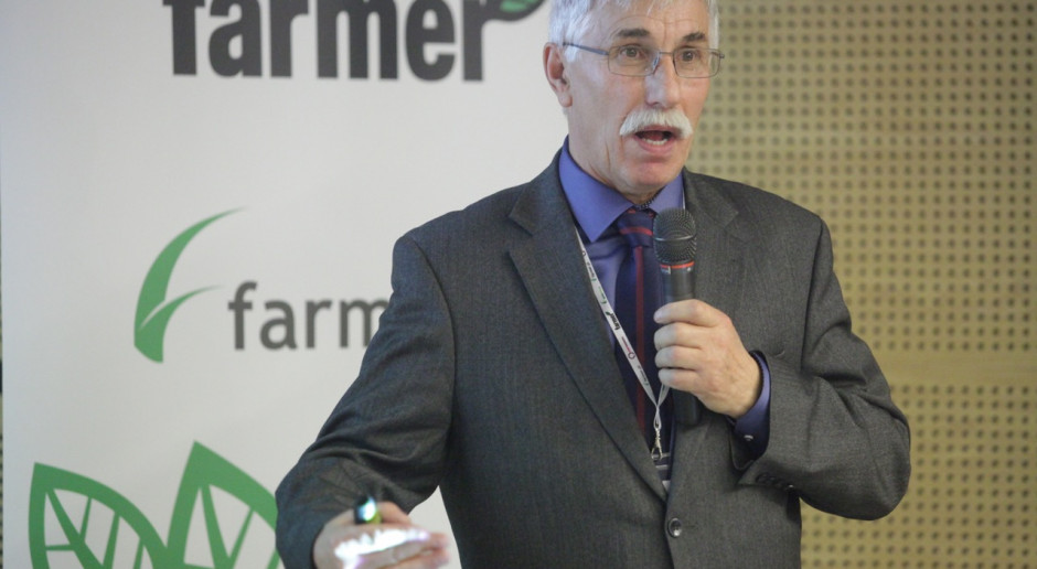 Prof. dr hab. Witold Grzebisz z Katedry Chemii Rolnej i Biogeochemii Środowiska Uniwersytetu Przyrodniczego w Poznaniu. Fot. P. Pawłowski Prof. Grzebisz: Stymulacja wzrostu korzenia w warunkach stresowych