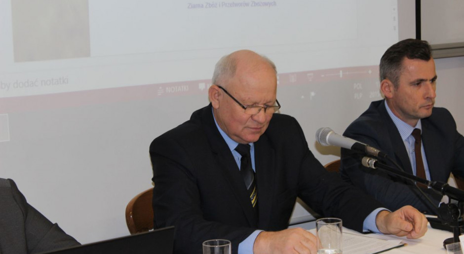 Stanisław Kacperczyk, prezes PZPRZ, fot. MT Potrzebna ciągła promocja zboża