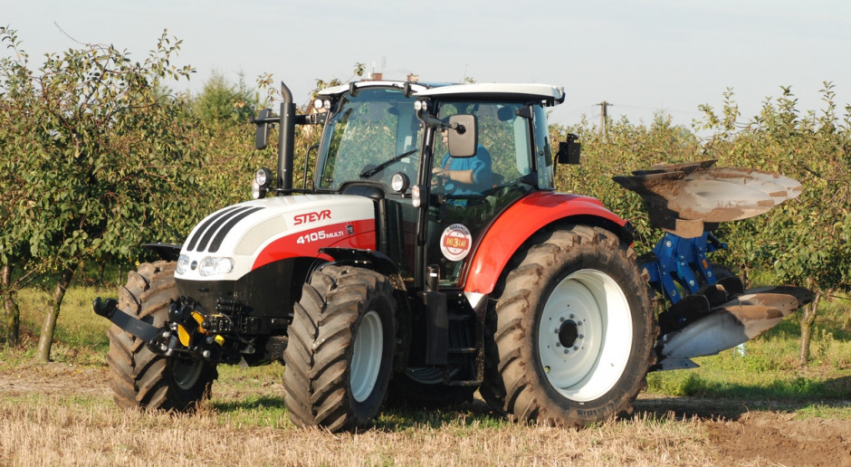 Steyr 4105 Multi podczas redakcyjnego testu. Fot. KH Test ciągnika przed zakupem? Tak, ale na pewnych warunkach