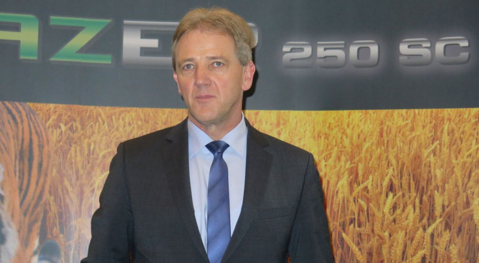 Hugo Schweers, dyrektor generalny Nufarm na Europę, Bliski Wschód i Afrykę, fot. MT Produkty nieopatentowane rozwijają się szybciej