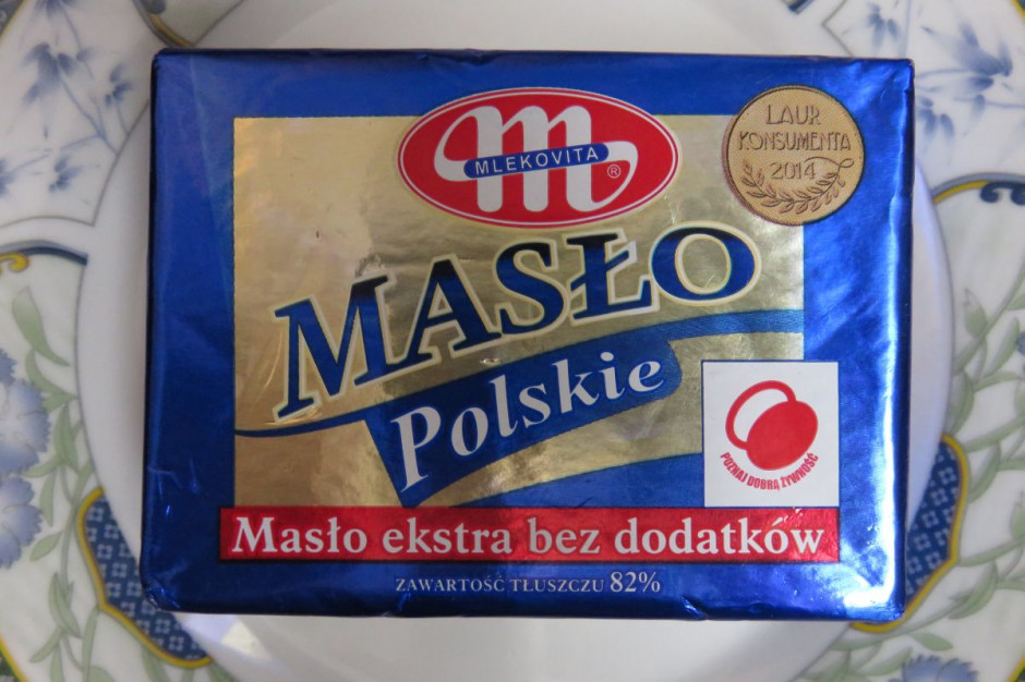 W 2015 roku Spółdzielnia Mleczarska Mlekovita wyprodukowała 42 tys. t. masła. Fot. Łukasz Głuchowski
