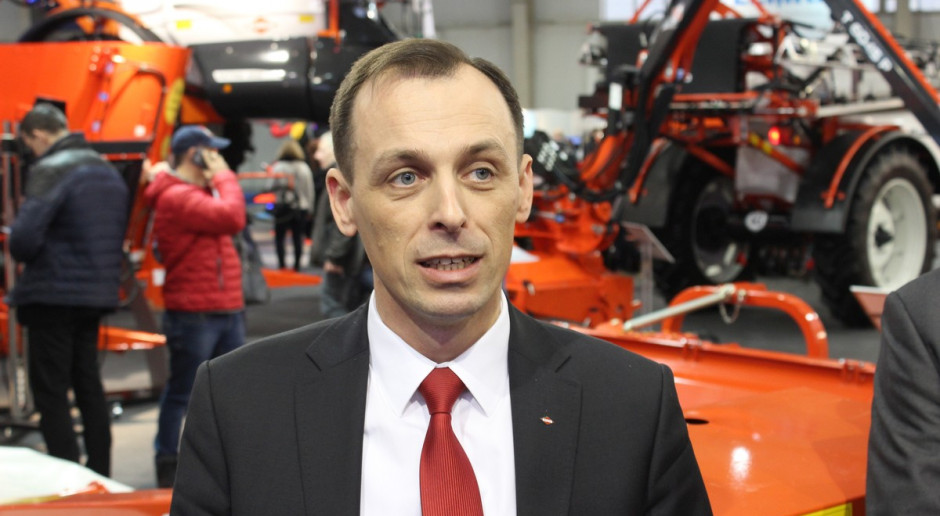 Artur Szymczak, dyrektor spółki Kuhn Maszyny rolnicze, bardzo dobrze ocenia rok 2015 w handlu maszynami, fot. K.Hołownia Kuhn: rok 2015 zakończony z 20-proc. wzrostem sprzedaży