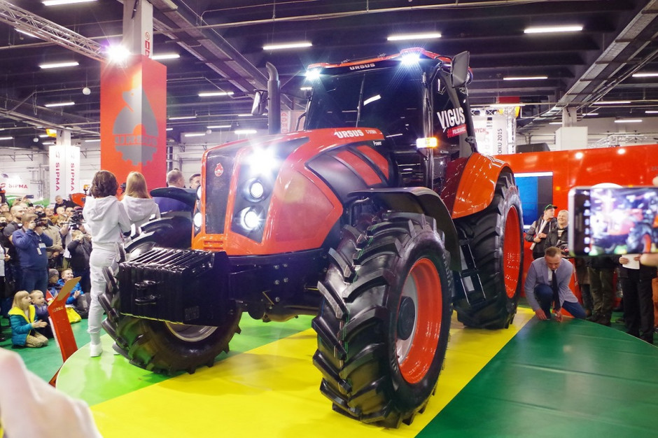 Ursus C 3150V podczas premiery w 2016 r., fot. GS