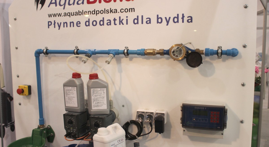 Dotatki paszowe można stosować przemiennie według opracowanego planu dawkowania, fot.ł.Chmielewski Pobieranie dodatków mineralno – witaminowych wraz z wodą