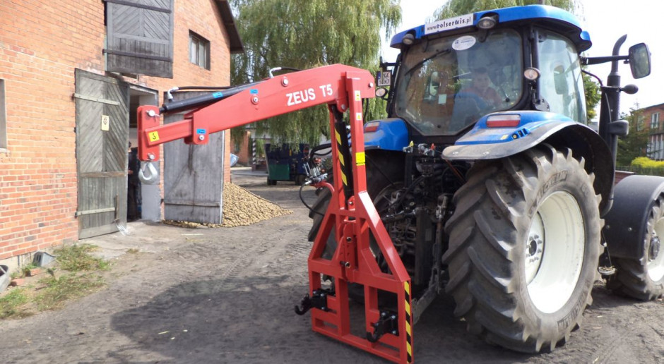 Ładowacz Rolbest Zeus T5; Fot. Materiały prasowe Ładowacze big-bagów