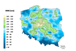 IUNG PIB Puławy: Zasięg suszy nieco mniejszy