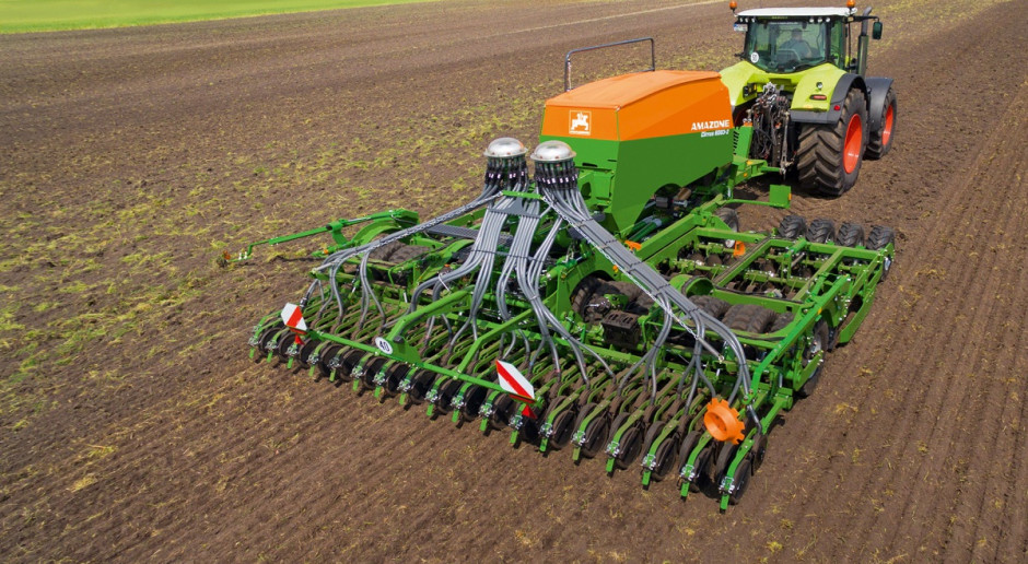 Agregaty Amazone Cirrus 6003-2 i 2C już gotowe do siewu z nowymi redlicami TwinTeC+ fot. Amazone Agregaty uprawowo-siewne Amazone z redlicami TwinTeC+