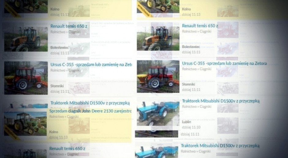 W jaki sposób ustrzec się przed oszustami bazującymi na naiwności rolników, którzy szukają sprzętu na portalach aukcyjnych? Traktor za 60 proc. wartości? Uwaga na oszustów!