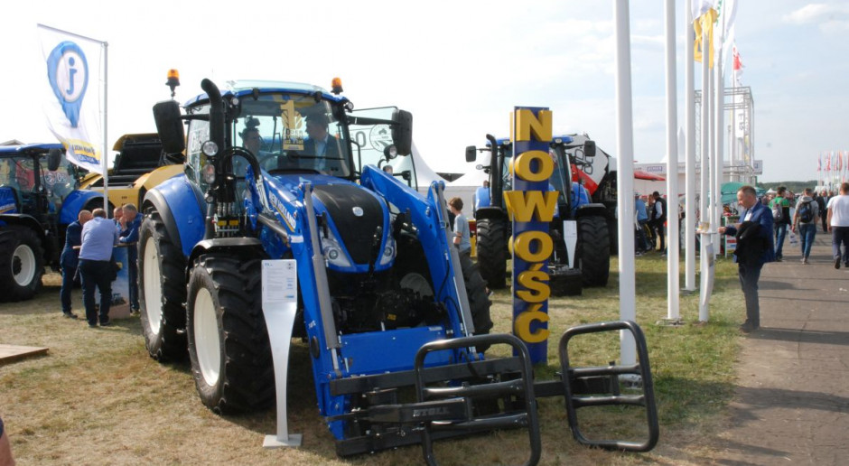 Wrzesień pod względem liczby rejestracji nowych ciągników należał do firmy New Holland, fot. K. Wieteska Wrzesień przyniósł ożywienie na rynku ciągników